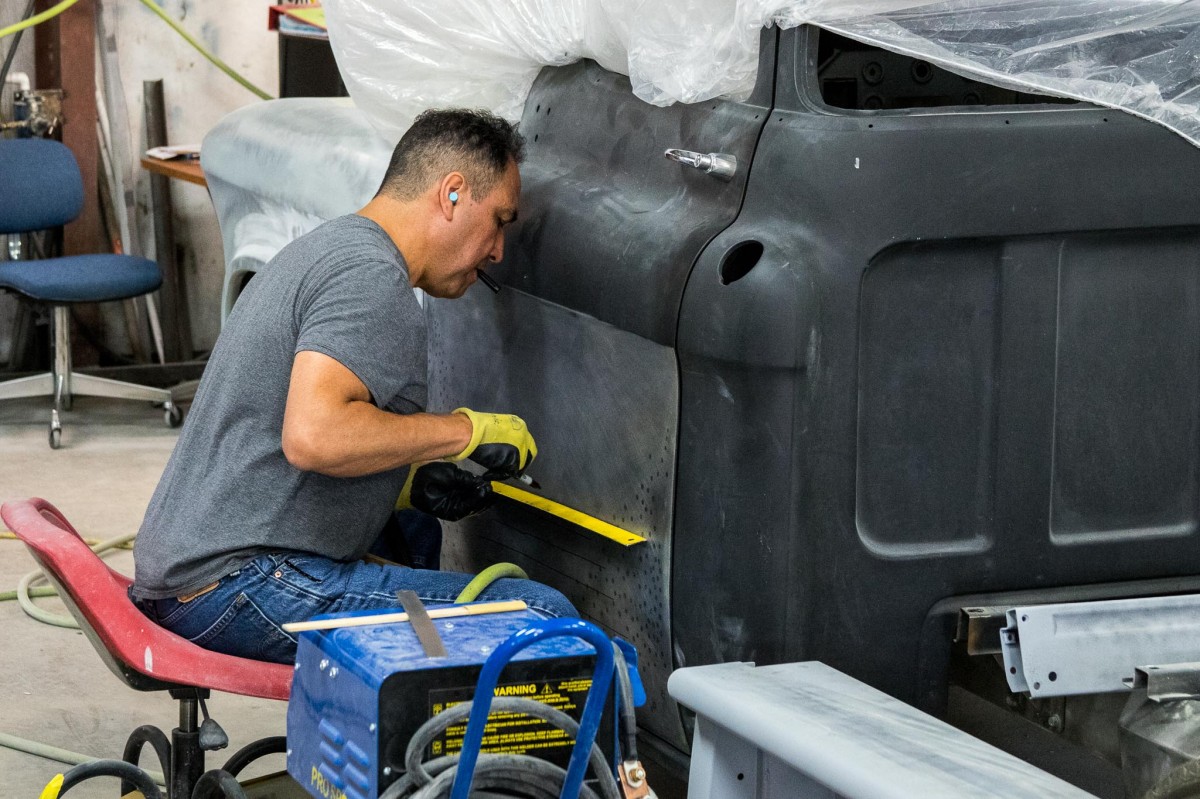 Auto body filler tips and techniques for a laser straight repair. diy auto  body 